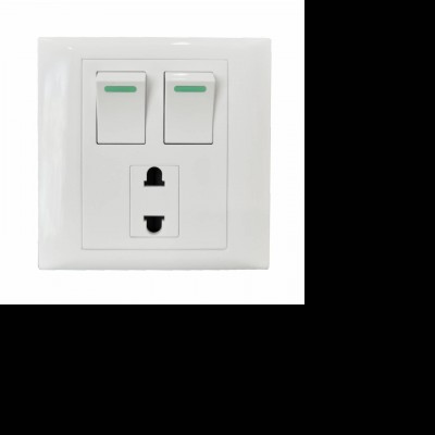 Cambodia Electrical Wall Switch Sockets 2 Switch 1 Socket 13 Amp Switches Socket